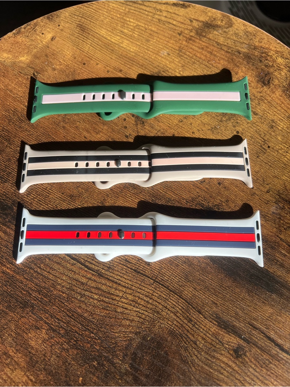 Preppy Silicone Sport Smart Watch Bands Straps